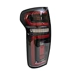 ハロゲンテールライト Compatible With Gwm For Ute Poer Pao Poa Cannon Cannon-L Cannon-X 2019 2020 2021 2022 車のリアテールライト警告ブレーキランプアクセサリー(Black Left)