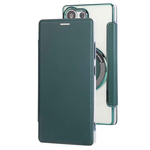 For Samsung Galaxy S26 Ultra/S26+/S26 �p�P�[�X�A�E�H���b�g�t���b�v�X�^���h�V�F���������C�����X�[�d�J�o�[(Green,S26)