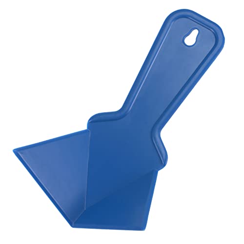 sourcing map Inside Corner Trowel 4 Inch Drywall Corner Tool Plastic Corner Knife, Blue