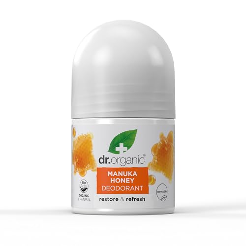 Dr. Organic Desodorante Miel De Manuka 50Ml – sin aluminio