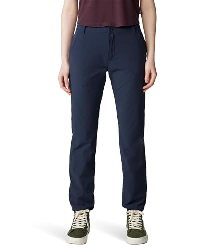Pantalon Yumalina Mountain Hardwear pour randonnée hivernale au chaud en couleur Abyss