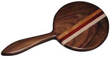 Wooden Handheld Mirror, Walnut