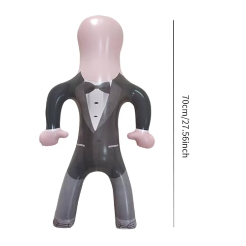 Maniquí masculino inflable rosa para escaparates y eventos de moda 3