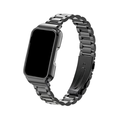 [MHGREF] �ɓK������Huawei Band 11/11 Pro�O������X�e�����X�|�o���h(Black 01,For Huawei band 11 pro)
