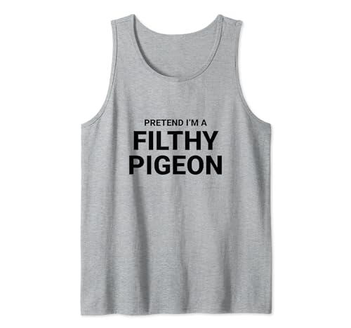 Disfraz de Halloween fácil y divertido de Pretend I'm A Filthy Pigeon Camiseta sin Mangas