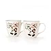 Pfaltzgraff Winterberry Mug Porcelain Naughty And Nice (Set of 2), 20 oz, Assorted  - 5159550