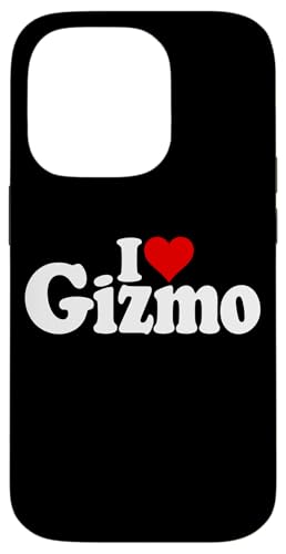 I LOVE HEART GIZMO NAMEE ON A TEE �X�}�z�P�[�X iPhone 14 Pro �p