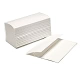 Toalla Secamanos Papel zig zag laminadas LECASA, Caja 4000 unidades