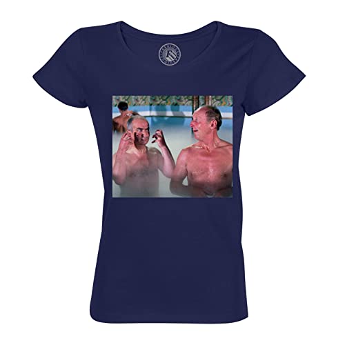 Photo de Fabulous T-Shirt Femme Col Rond La Grande Vadrouille Louis De Funes Bourvil Big Moustache Bains Turcs