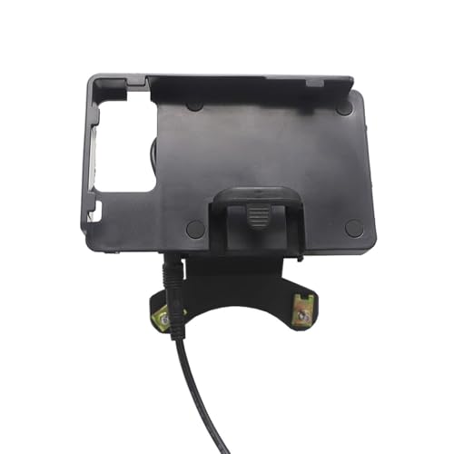 Support de navigation de chargement sans fil Moto pour TMAX530 2017-2019 et chargeur USB noir