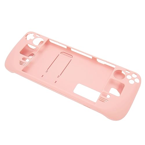 Étui pour Steam Deck ergonomique pour éviter la fatigue des mains avec support de table rose