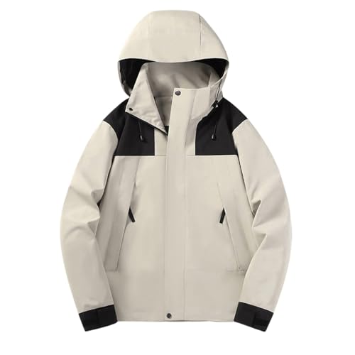 Chaqueta Softshell Impermeable Con Capucha Para Mujer - Chaqueta Deportiva Ligera Mujer Abrigo Casual Trench Coat Chic Chaquetas Running Transpirable Trench Coat Cómodo Abrigo Exterior Chaqueta, Luz