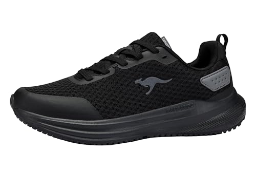 KangaROOS K rdm Fam, Zapatillas Hombre, Jet Black Mono, 44 EU