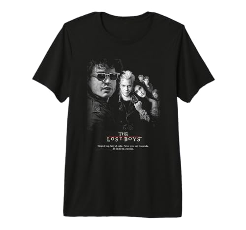 Image of The Lost Boys Fun to Be A Vampire Poster Premium T-Shirt