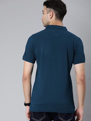 Image of FYLTR Men's Solid Polo | Regular Fit | Casual Polo Shirts for Men