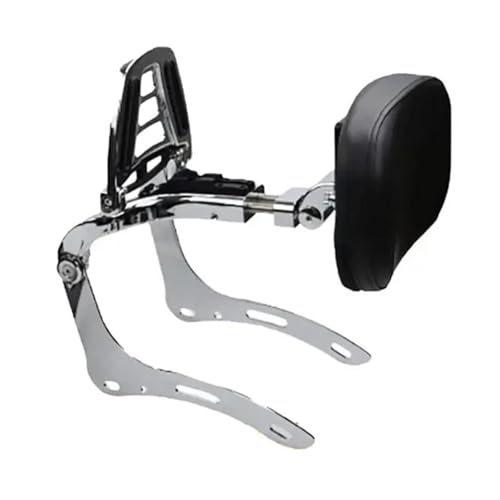 Sissy Bar pour Rebel CMX 1100 avec porte-bagages et dossier passager argent amovible
