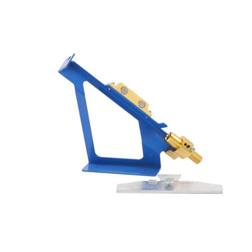 Outil de collage pour flèches bleu en métal pour la fabrication et le DIY de tir à l'arc