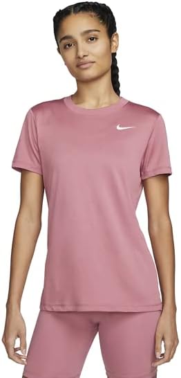 Nike Legend Women's Training T-Shirt (as1, Alpha, x_l, Regular, Regular, Desert Berry, XL)