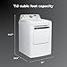 Kenmore 7.0 cu. ft. Front Load Electric Dryer - with Guard to Reduce Wrinkles & Static - Smart Sensor Drying - LED - White