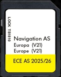 Carte SD Navigation GPS Europe V16 - 32GB - Compatible Volkswagen Discovery Media 1 MIB1 - Ref 8V0060866M