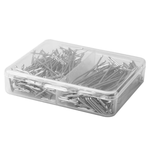 IWOWHERO 150pcs Simple Wig T-pins Wig Model T-pin T-pins Silver Metal T-pins