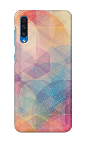Image of Printed Hard Back Cover Case for Samsung Galaxy A50 | A50s | Samsung Galaxy A30s Back Cover (Crumpled Paper Design) -1803