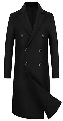 Manteau long en laine homme pour vos déplacements professionnels urbains