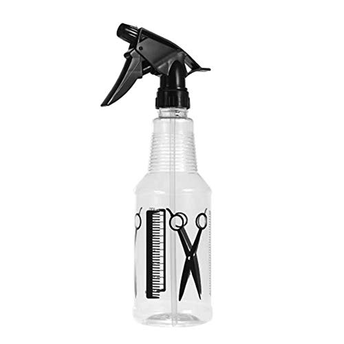 Preisvergleich Produktbild Tollmllom Sprühflasche Friseur-Kunststoff-Sprühflasche Blumen und Pflanzen Gartenbewässerungs Sprayer Zerstäuber Sprayflasche leer (Farbe : Weiß, Size : 25x7cm)