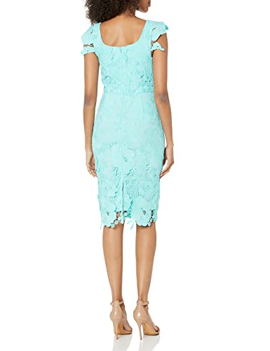 Black Halo Women's Jackie O Dress, Botanic Aqua, 10 #TOP1