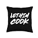 Let Him Cook Funny Ironic Meme Throw Pillow