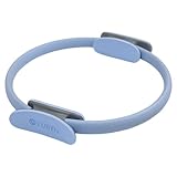 RYTMAT Pilates Ring 14.7 Inch Magic Fitness Circle Durable TPE Padded Handles Exercise Equipment for Toning Strengthening Thigh Abs, Legs and Arms (Blue)