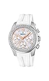 Wunderschöner Damen Chronograph aus Kautschuk der Marke Festina aus der Rainbow Kollektion
