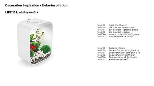 biOrb Medium Green Silk Plant Set, Colorful and Durable Aquarium Decorations by biOrb - Image 3
