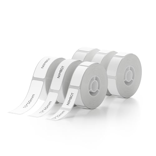 NIIMBOT ���x���V�[���y6���[���zD110/D11/D101���x�����[�J�[�Ή� JADENS�Ή� �������M���[���� ���M���x���v�����^�[ ����p�� ���S�� �ϐ� ������� �������� ���[ �l�D2×12*22mm 2×12*40mm 2×15*50mm