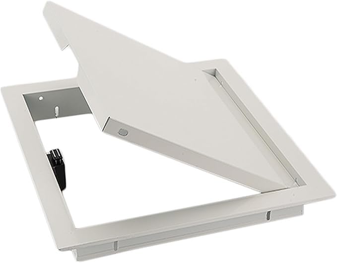 Panel de acceso blanco de 40x35cm con bisagras para techos y paredes de yeso
