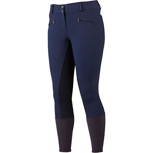 Image of 505-0449 Dublin Supa Shape It Performance Full Seat Breeches (Navy, 12)