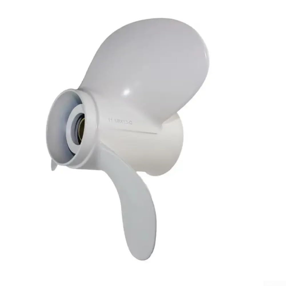 Elica fuoribordo 11 1/8x13 pollici in acciaio inox 13 denti design per 40-60HP barca motori