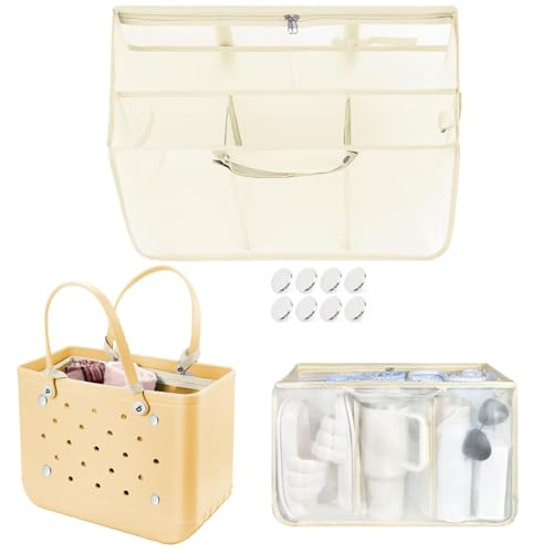 Image of XYFuuee Beach Bag Organizer Insert Divider for X Large Bogg Bag Accessories