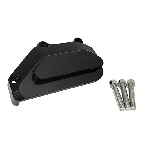 SWSSJUAN Gehäusedeckel Für H-ONDA CBR600RR CBR 600 RR 600RR PC37 2003 2004 2005 2006 Rechte Seite Motorgehäuse Pulse Cover Guard Pad Slider Protector(Color:Nero)