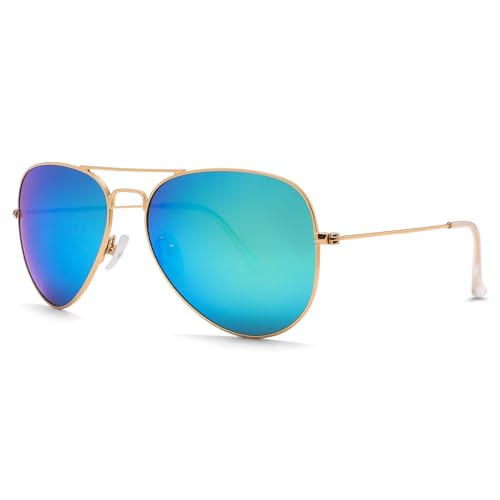 Image of Pro Acme Aviator Sunglasses for Men Women Classic Polarized UV400 Protection