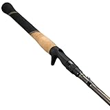 Lews Fishing TLCPMH Custom Lite Speed Stick Casting Rod, 7'3' Length, 10-25 lb Line Rate, 1/4-5/8 oz Lure Rate, Md/Hvy Power, Fast Action