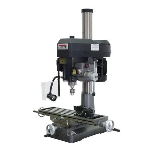 JET 18-Inch Mill Drill Machine, Power Downfeed, 2 HP, 230V 1Ph (Model JMD-18PFN)