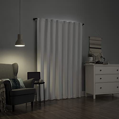 Sun Zero Cyrus Thermal Total Blackout Back Tab Curtain Panel #TOP2