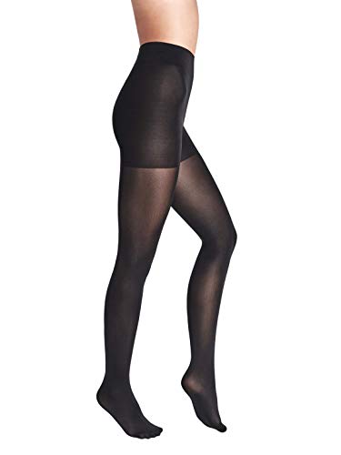 Collants opaques luxe Wolford Aurora 70 noir maille premium
