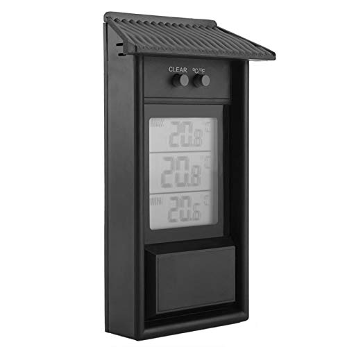 Sterke waterdichte waterdichte hygrometer draagbare binnenthermometer Digitale thermometer groen huis voor huishouden… - Image 7