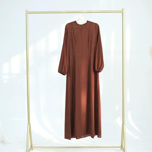 Robe musulmane douceur peau sensible tissu fluide agréable - 4