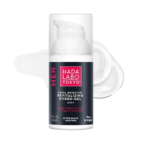 Hada Labo Tokyo Men Hydro-Gel Revitalisierende Feuchtigkeitscreme mit Hyaluronsäure für Tag Nacht