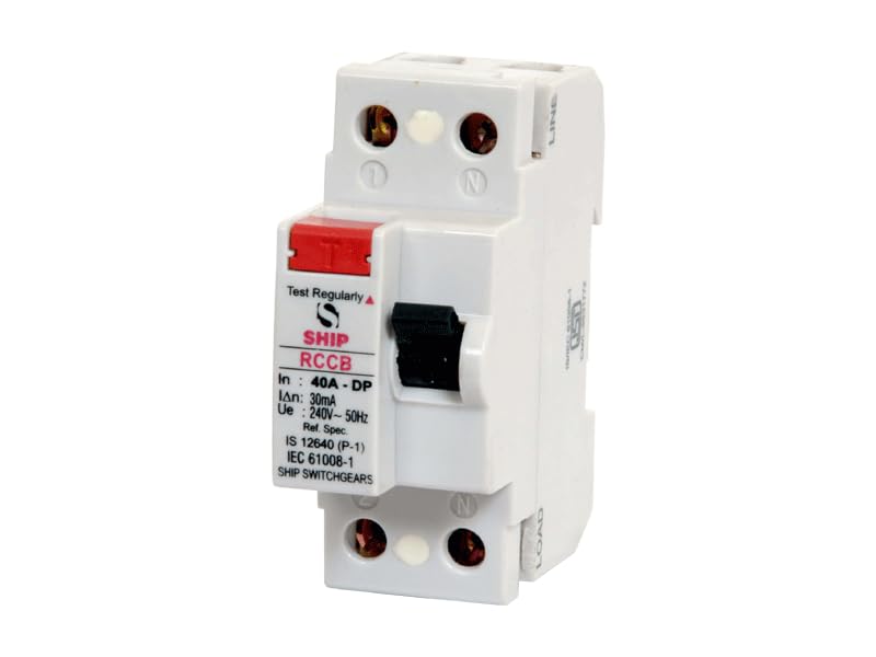 SHIP- 32 AMP Double Pole RESIDUAL CURRENT CURCUIT BREAKERS (RCCB/ELCB) 240/415V - 50Hz (Sensitivity 300mA)