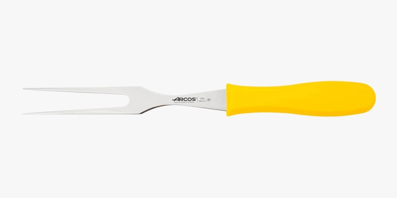 ALCOS 2900 SERIES CARVING FORK - 7.09" Nitrum stainless steel blade fork with thin knife, stable blade and smooth edge, used for cutting all kinds of grilling meat.