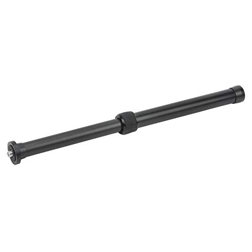 aqxreight 2 Section Extension Tube Aluminum Alloy Tripod Center Extender with 4in 3 8in Screw Material Oxidation w Tripod Extension TubeTripod Extender2 Section TubeTripod Center
